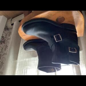 Women’s Black Vibram Chippewa boots Sz 9M